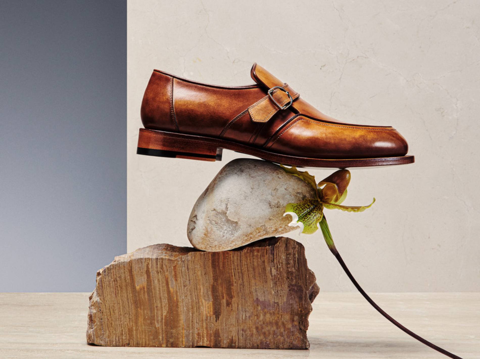 Chaussures à boucle Santoni Lyon 